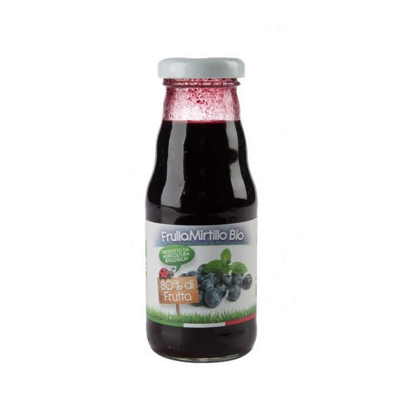 FrullaMirtillo (Blueberry Juice) - Glass Bottle apx. 200 ml